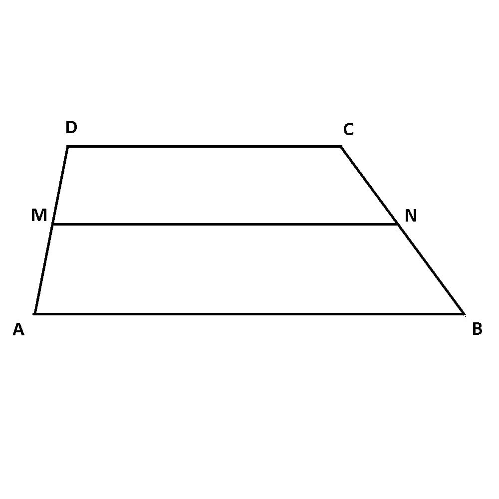 Linia mijlocie in trapez