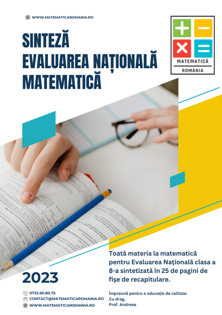 Material Gratuit Evaluarea Națională